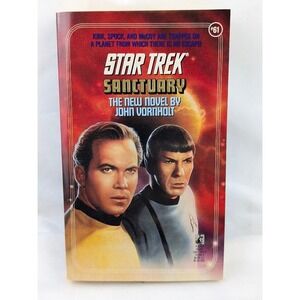 Pocket Books PaperbackStar Trek Sanctuary #61 Sci-Fi Novel 1992